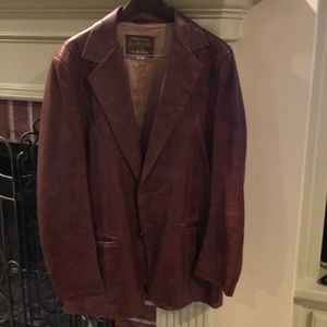 Cabretta  Leather jacket in a 44 Long